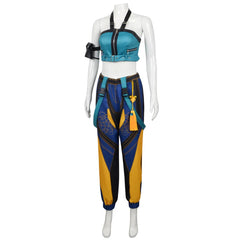 YICKYUE Anime Cosplay Costume Suit for Zoey Halloween Carnival Party Roleplay Accessories Women Uniform Props Print Outfit