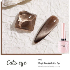 Mystery Armor 2022 New Magic Box Wide Cat Eye Nail Polish Glue Smoothie Universal Spar Cat Eye Glue Universal Colorful Cat Eye