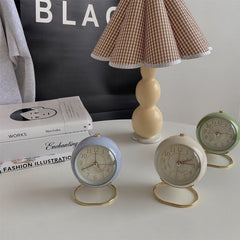 YICKYUE - Vintage Round Table Alarm Clock