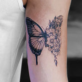 YICKYUE - Butterfly Tattoo Sticker Waterproof and Long-lasting Temporary Tattoo