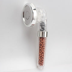 3 Modes Bath Shower Adjustable Jetting Shower Head High Pressure Saving water Bathroom Anion Filter Shower SPA Nozzle