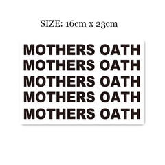Waterproof Temporary Tattoo Sticker Hand Drawn Black Letter Design Body Art Fake Tattoo Flash Tattoo Arm Female Male