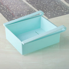 Refrigerator Adjustable Stretchable Organizer Drawer Basket Refrigerator Drawers Fresh Spacer Layer Food Storage Rack