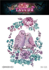 Waterproof Temporary Tattoo Decal Bird Arm Leg Tattoo Flash Fake Tattoo Body Art Sticker For Men Women