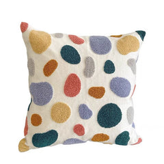 Yickyue Nordic living room sofa pillow bedroom bedside cushion ins petal egg flower cushion decorative pillow (including core)