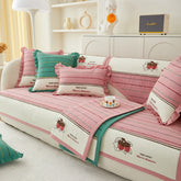 YICKYUE - Korean Style Cotton Slip Cover for Sofa, Living Room, Sweet Colorful, Quilted Couch, Seat Covers, Cushion, 1, 2, 3, 4 Seater