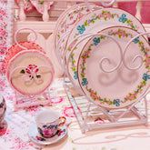 YICKYUE - Kitchen Accessories heart-shaped Bowl Dish Storage Rack Holder Single Layer Bowls Dishes Drain Rack Organizer in Kitchen