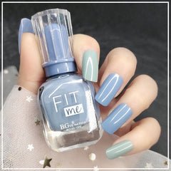New product nail polish free baking quick-drying white nude color non-tearable set 36 color transparent nail polish beauty