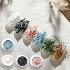 SKVP 6 Colors Drawing Gel Nail Art Plaster Effect 3D UV Gelpolish Professional Nail Painting Sculpture Gel Varnish Gel Varnish