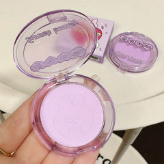 YICKYUE Love Eye Shadow Plate Blusher Pearlescent Matte Makeup Plate High Gloss And Beautification Shadow Integration Korean Cosmetics