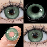 YICKYUE - Colored Contact Lenses for Eyes Natural Eye Lenses Gray Contact Green Lenses Blue Lenses Fashion Lenses 1 Pair