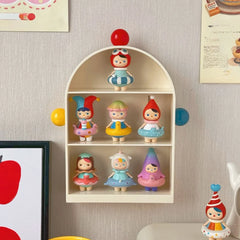 YICKYUE - No Need To Punch The Wall Hanging Style Dual-purpose Hand Office Display Cabinet Desktop Dust Prevention Cosmetics Storage Rack