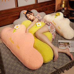 1pc 80/100cm Nice Plush Cloud Bedside Pillow Soft Stuffed Coloful Cloud Bedroom Sofa Cushion For Children Holiday Gift