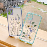 3D Flower phone case for iphone 11 case transparent hard silicone for iphone 11 pro max 7 8 Plus 6 6s XS XR XS MAX cover fundas