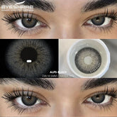 YICKYUE 1 Pair Color Contact Lenses for Eyes 14.5MM Black Lenses Gray Lenses Fashion Lenses Blue Eyes Lenses Brown Lens Yearly