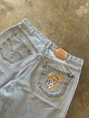 Hearujoy 90s Streetwear Summer Woman Shorts Denim High Female Korean Style Women Clothing American Harajuku Cartoon Sweatpants Attern Quality Y2K Retro