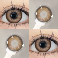 YICKYUE 1Pair Natural Lenses Contact Lenses for Eyes Lenses Fog Pearl Eye Lenses Korean Y2K Lenses