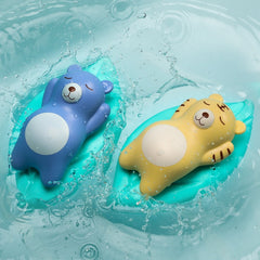 Cartoons Bath Toys Children Play Water Baby Bath Toy Bear Bathing Bathtub Toys Children Swimming Bathroom Toys for Kids