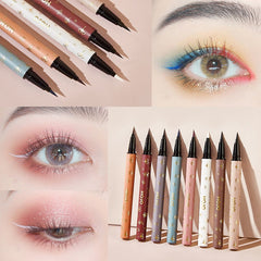 Silky Smooth Colorful Eyeliner Pencil Matte Waterproof Anti-sweat Eyeliner Pen Long Lasting Liquid Eye Liner Csmetics for Women