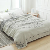 Gauze Bedding Set Soft Cotton Bedspread With Pillowcase Twin Queen Double Nordic Air-conditioning Throw Blankets Sofa Cover