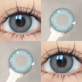 YICKYUE - 1 Pair Colored Contacts Lens for Eye Blue Eye Lenses Korean Fashion Beauty Pupils Student Anime Cosmetics Free Shipping