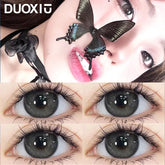YICKYUE - Colored Contact Lenses Gray Contacts for Eyes Fashion Blue Lens Brown Contact Yearly Beautiful Pupils Colorful Contacts