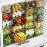 Refrigerator Storage Box Kitchen Food Drawer Storage Food Grade Food Freezing Special Finishing Box Drawer Type