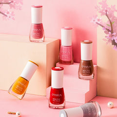 Manicure Gel Nail Polish Normal Nail Polishes Quick Drying Tearable Glitter Sequins Uv Varnishes Matte Watercolor Drops Nails