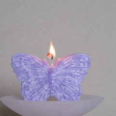 YICKYUE - Butterfly Aromatherapy Candle Butterfly Vanilla Flavor Candle Handmade Aromatherapy Birthday Gift Home Decoration