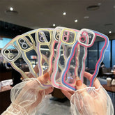 YICKYUE - Case For Huawei Y9S Huawei Nova 5T Huawei Nova Y90 y9s y90 nova 5t Cover Candy Bumper Transparent Phone Case Soft Wavy Lines