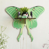 YICKYUE - Butterfly Wall Shelf Wooden Floating Shelves Boho Home Decoration Display Stand Room Decors Aesthetic Spring Home Decor Gifts