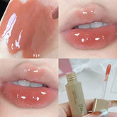 YICKYUE Water Mirror Lip Gloss Sexy Naked Lip Plumper Extreme Low Saturation Glass Lip Jelly Lipstick Makeup Korean Cosmetic