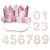 1 Set Creative Birthday Hats Birthday Party Crown Hats Photo Props for Children