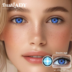 YICKYUE Halloween Pastel Colored Contact Lenses – 1-Year Wear