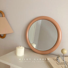Yickyue Lenny Retro Round Mirror