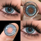 YICKYUE 2pcs Contact Lenses Colored Contacts Beautiful Pupil Natural Contact Lenses for Eyes Color Yearly Cosmetic Contact Lens