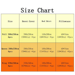 Yickyue Bedding Sets Luxury Girls French Manor Bed Line Cotton Quilted Ruffle Duvet Cover Bed Skirt with Pillowcase Bed Comforter Sets