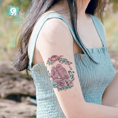 Waterproof Temporary Tattoo Decal Bird Arm Leg Tattoo Flash Fake Tattoo Body Art Sticker For Men Women