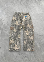 Hearujoy Y2K Jeans Men Clothing Camouflage Pattern Printed High Street Hip Hop Baggy Sweat Pants Unisex Casual Camo Trousers Streetwear