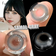 YICKYUE - 1pair Puplis Color Contact Lenses for Eyes Natural Blue Lenses Korean Eye Lenses 14.5mm Pupils Contacts Free Shipping