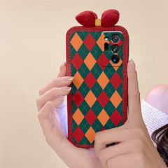 For Samsung Galaxy S21 ultra fashion bowknot case soft diamond s20 FE 5G cute cartoon shell s21 s20 plus simple cover girl gift