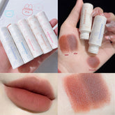 Yickyue 1pc Kakashow Lipgloss Matte Lipstick Lip Makeup Tint Not Easy To Fade Lip Gloss Nude Red Long Lasting Lipstick Cosmetic 5 Color