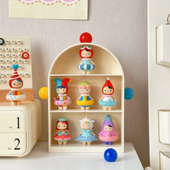 YICKYUE - No Need To Punch The Wall Hanging Style Dual-purpose Hand Office Display Cabinet Desktop Dust Prevention Cosmetics Storage Rack