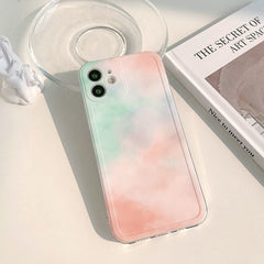 Ins rainbow cloud soft silicone phone case for iphone 7 8 plus xs max xr x 11 12 pro max mini cases cute cover capa shell funda