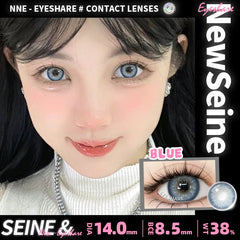 YICKYUE - New 1pair Natural Color Contact Lenses for Eyes Blue Lenses Gray Pupils Lens Brown Lense Yearly Cosmetic Green Contacts