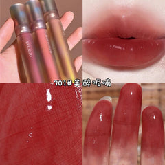 Long Lasting Moisturizer Liquid Lipstick Bulk Lip Plumper Gloss Makeup Lip Glaze Sexy Pink Red Pigments Colors Nude Lipgloss