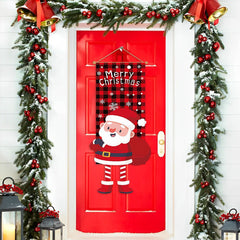 YICKYUE - Christmas Hanging Flag Christmas Decoration For Home Xmas Merry Cristmas Ornaments 2023 Noel Navidad Natal New Year