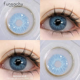 YICKYUE - 1Pair Color Contact Lenses for Eyes Korean Natural Green Lenses Big Eyes Pupils Cosmetic Contact Lenses Free Shipping