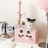 YICKYUE - Creative Tissue Box Jewelry Rack Cute Exquisite Storage Box Home Decor Livingroom Ornaments Wooden Key Sundries Finishing Rack