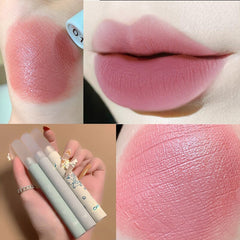 6 Colors Velvet Matte Lip Gloss Waterproof Pink Red Nude Liquid Lipsticks Long Lasting Makeup Pigment Lip Tint Cosmetics